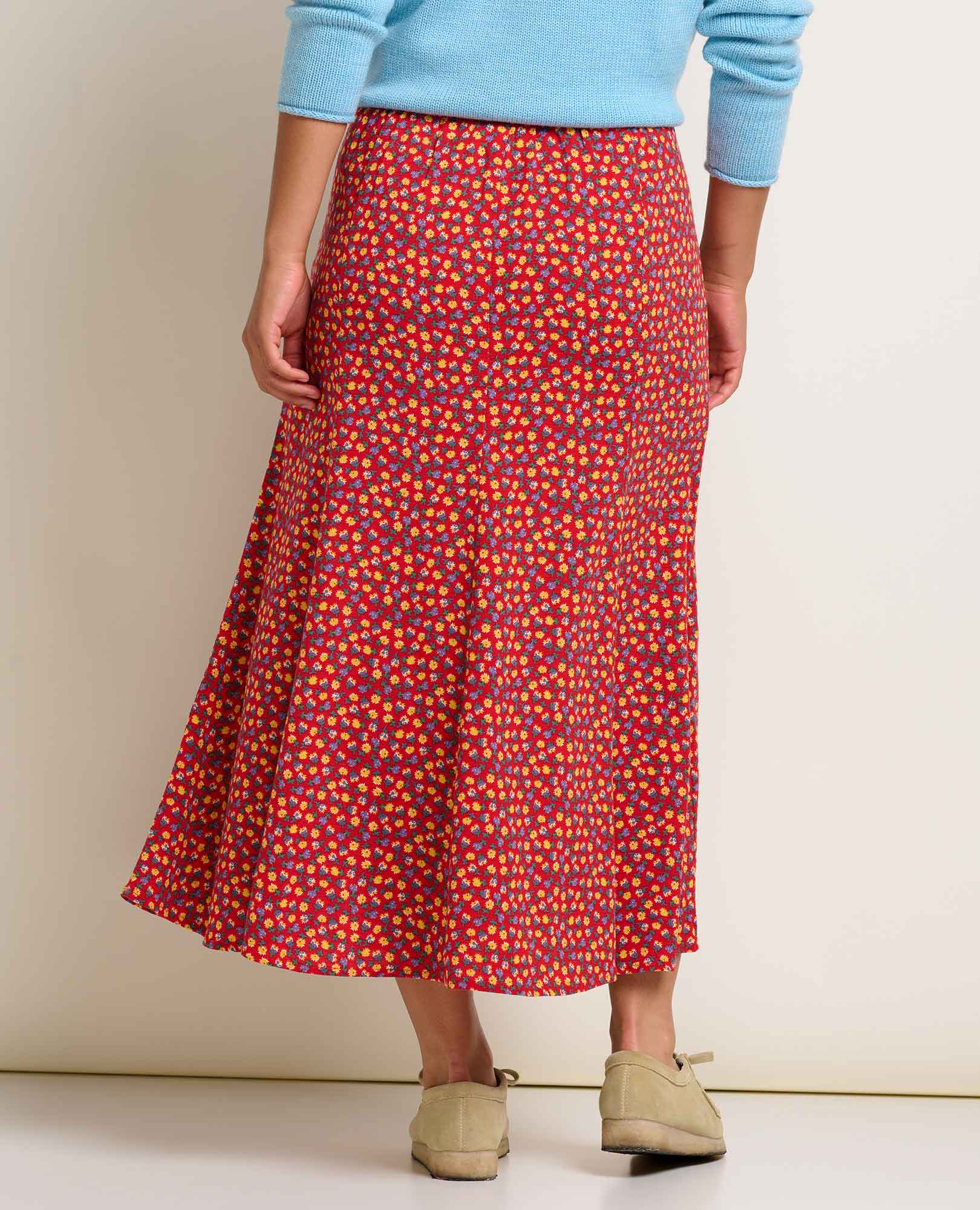 Manzana Paneled Midi Skirt