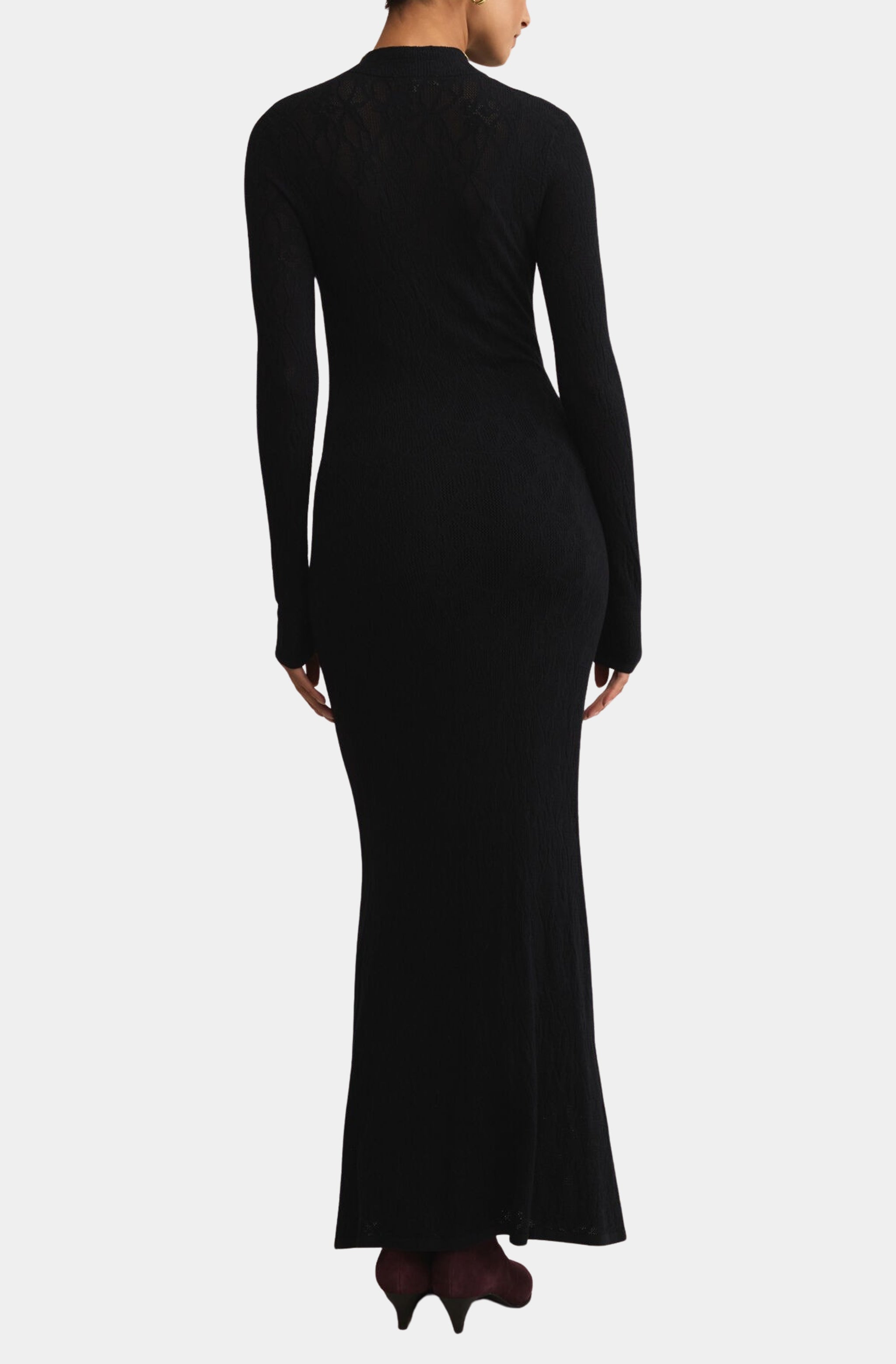 Aden Mesh Sweater Dress