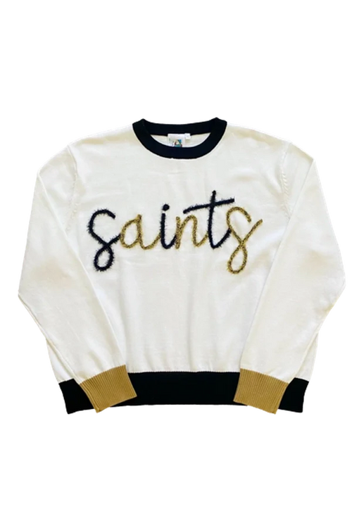 "Saints" Long Sleeve Sweater